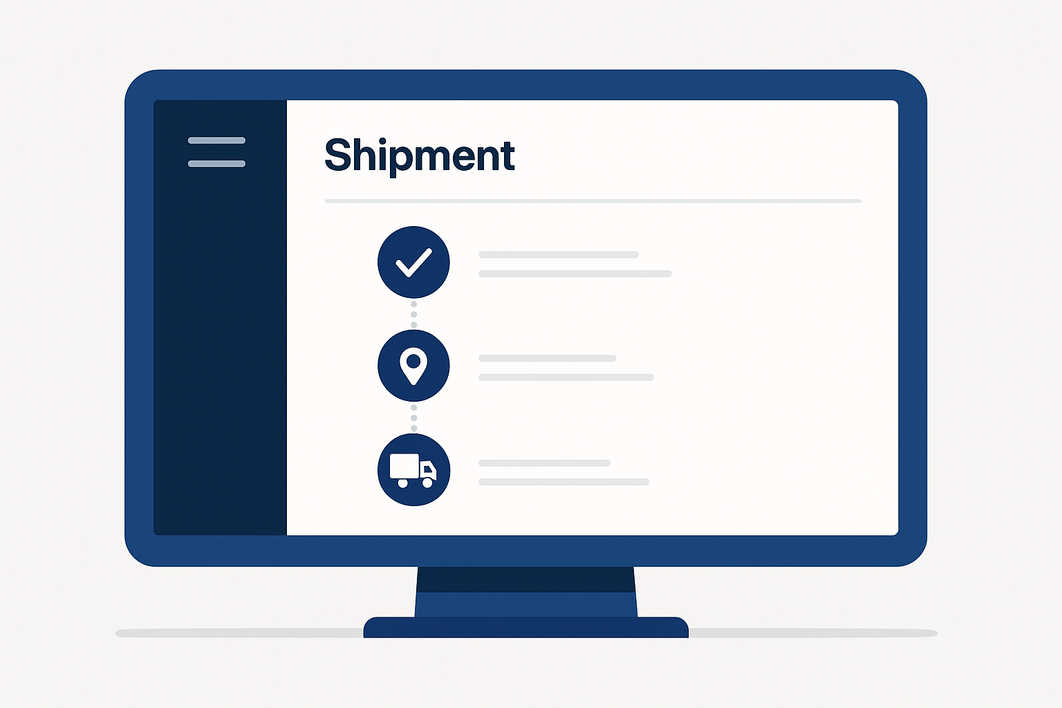 Sea freight workflow preview